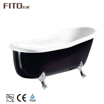 High Quality Adult Used Soaking Freestanding Acrylic Claw Foot Bathtub